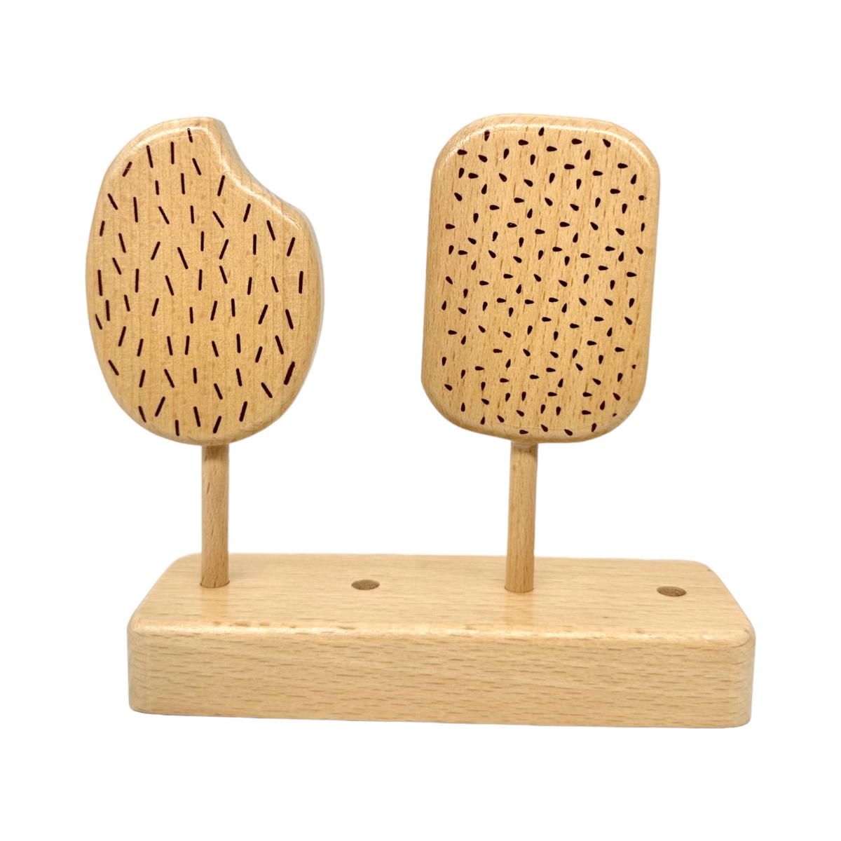 10-Piece Wooden Popsicle & Pastry Pretend Play Set – product image 5