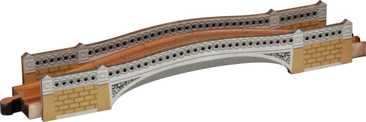 NameTrains Track Bow Bridge | Made in the USA - The Baby Penguin