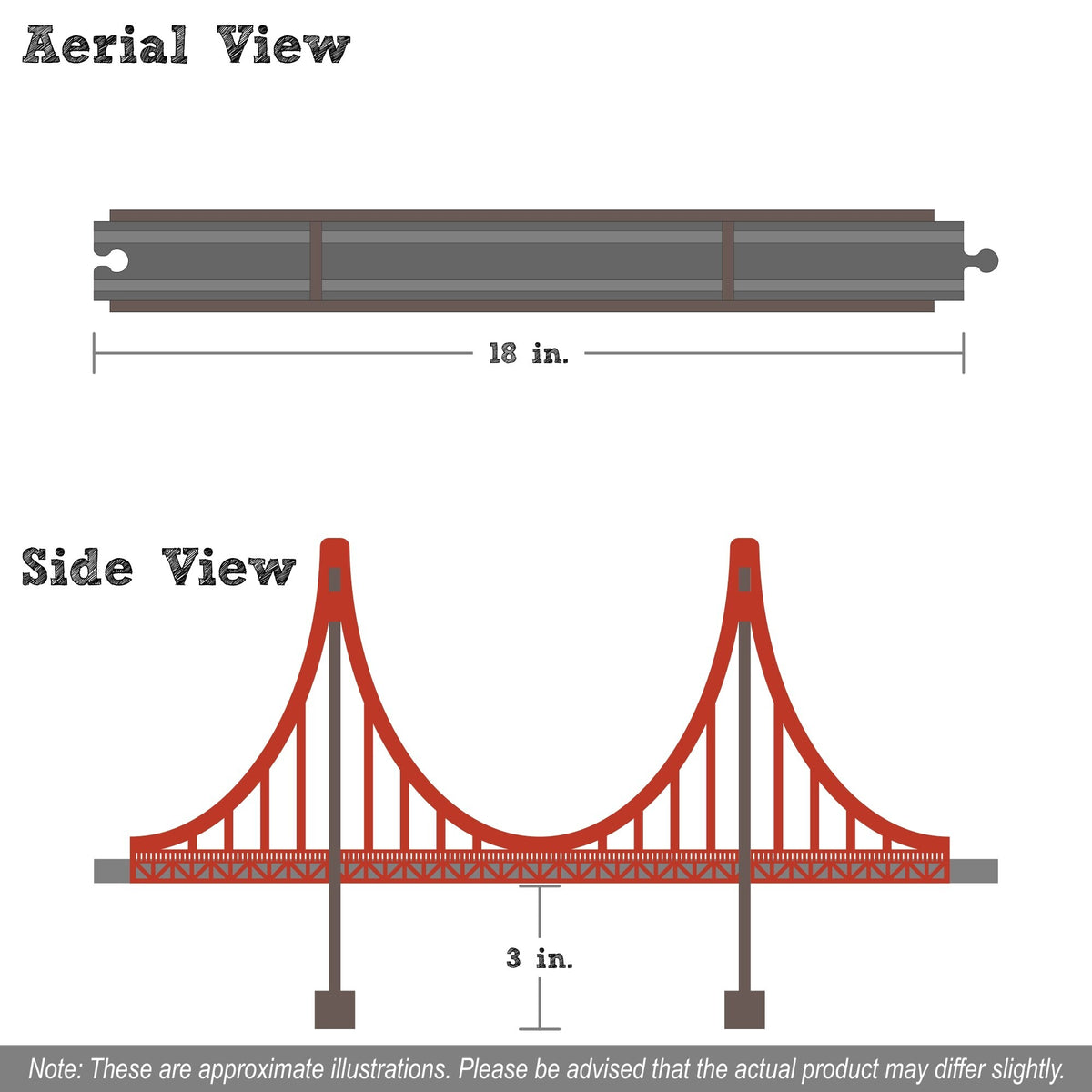 Golden Gate Bridge by Maple Landmark – additional product view