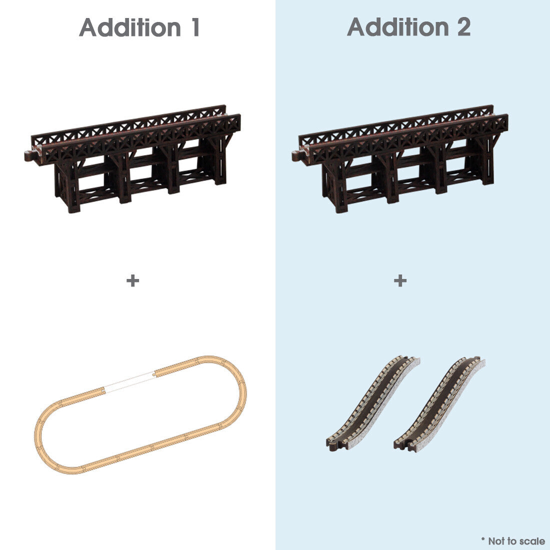 Dale Creek Crossing Train Bridge | Wooden Train Trestle | USA - The Baby Penguin