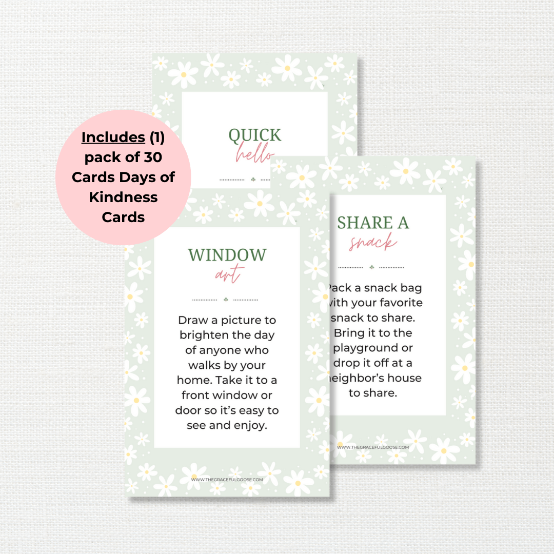 30 Days of Kindness Cards - The Baby Penguin