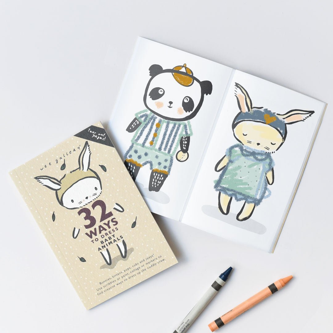 32 Ways to Dress Baby Animals - Activity Book - The Baby Penguin