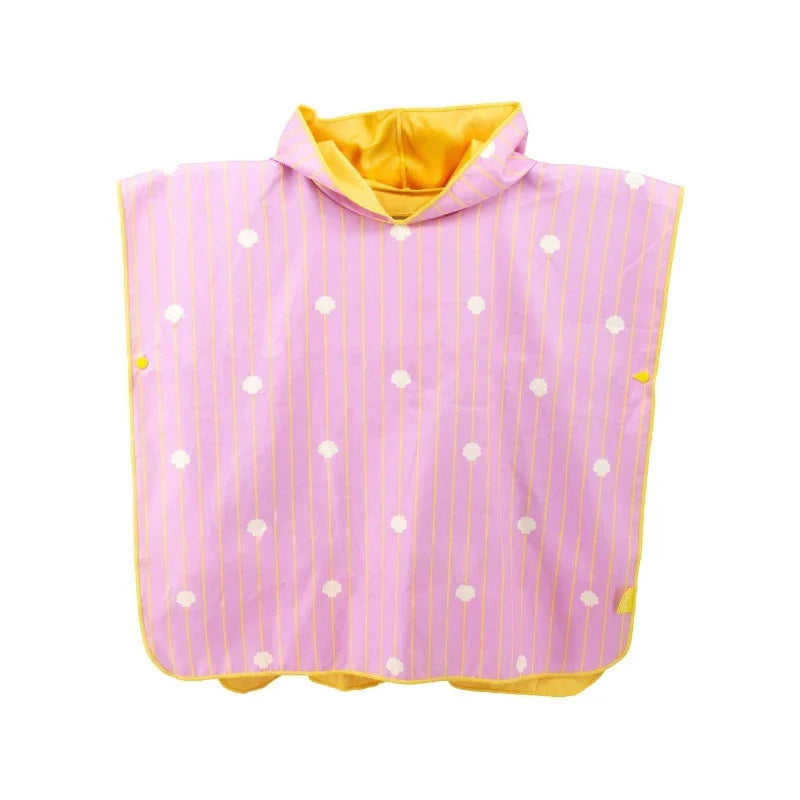Beach Poncho – Quick-Drying Microfiber Kids Towel - The Baby Penguin