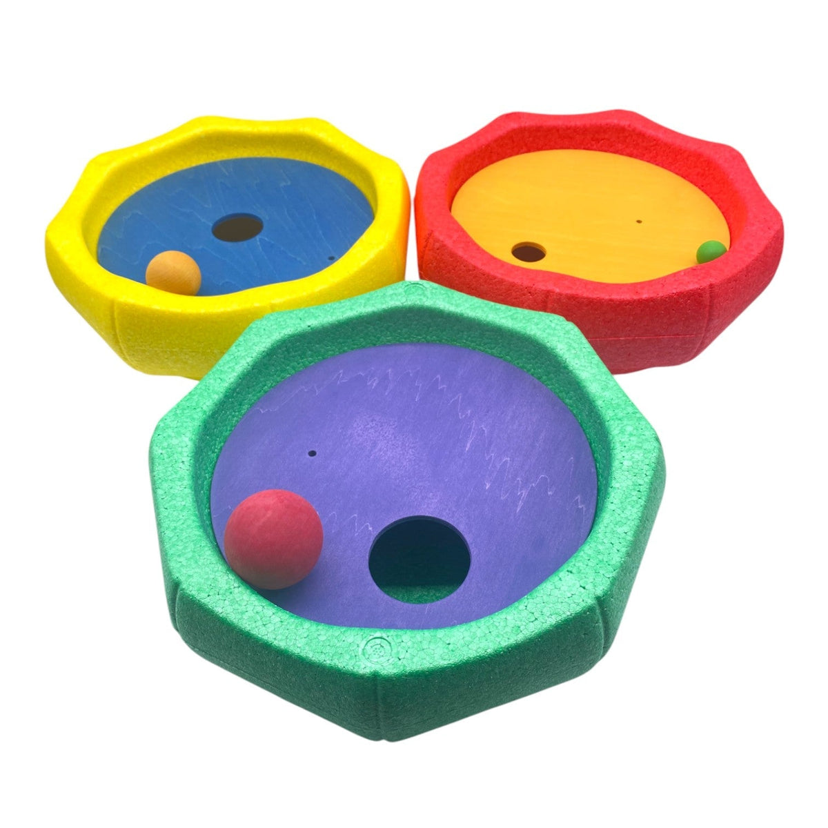 6-Piece Rolling Disc Set with 6 Wooden Balls – additional product view