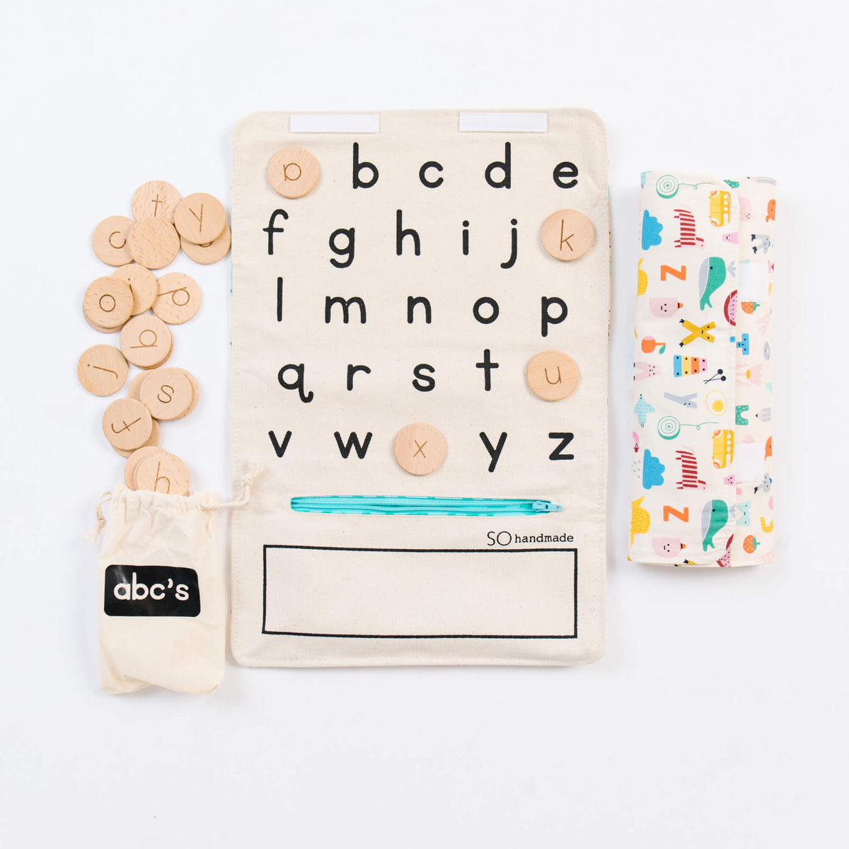Alphabet Learning Toy: Montessori Letters Matching Game - The Baby Penguin