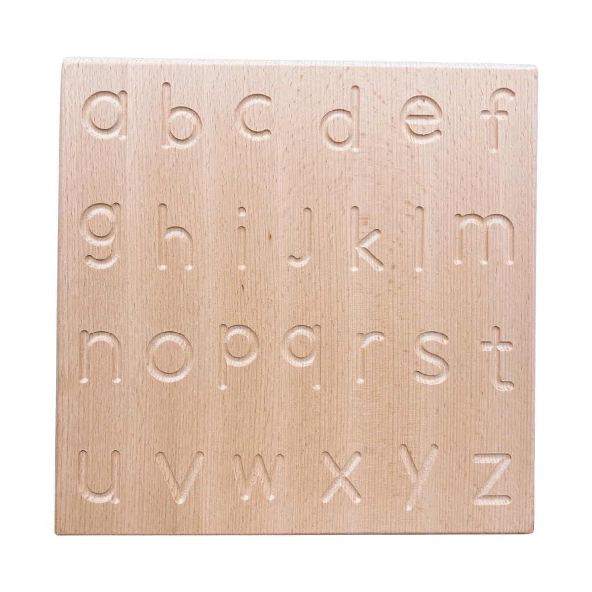 Reversible Wooden Alphabet Tracing Board by Green Elephant Home and Toys – alternate view 2