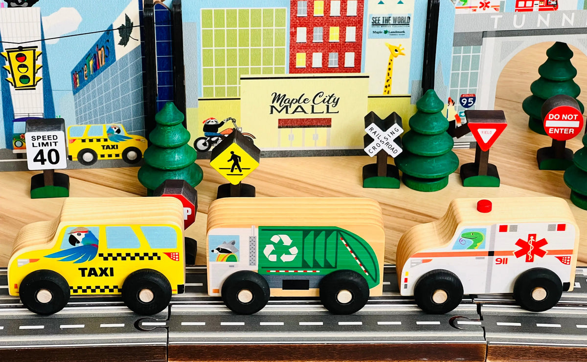 Ambulance Scoot - Made in the USA | Vehicles Maple Landmark