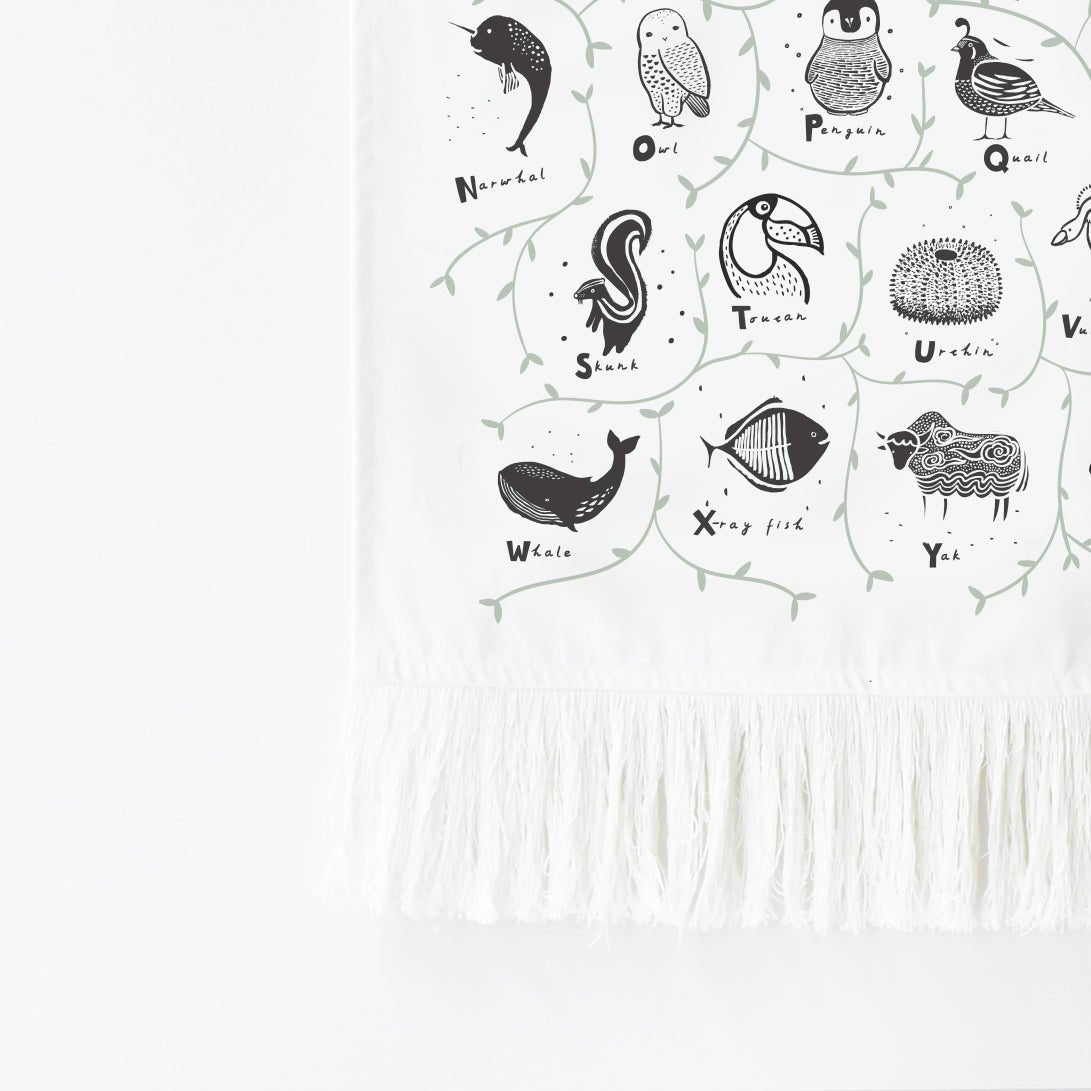 Animal Alphabet Tapestry - The Baby Penguin