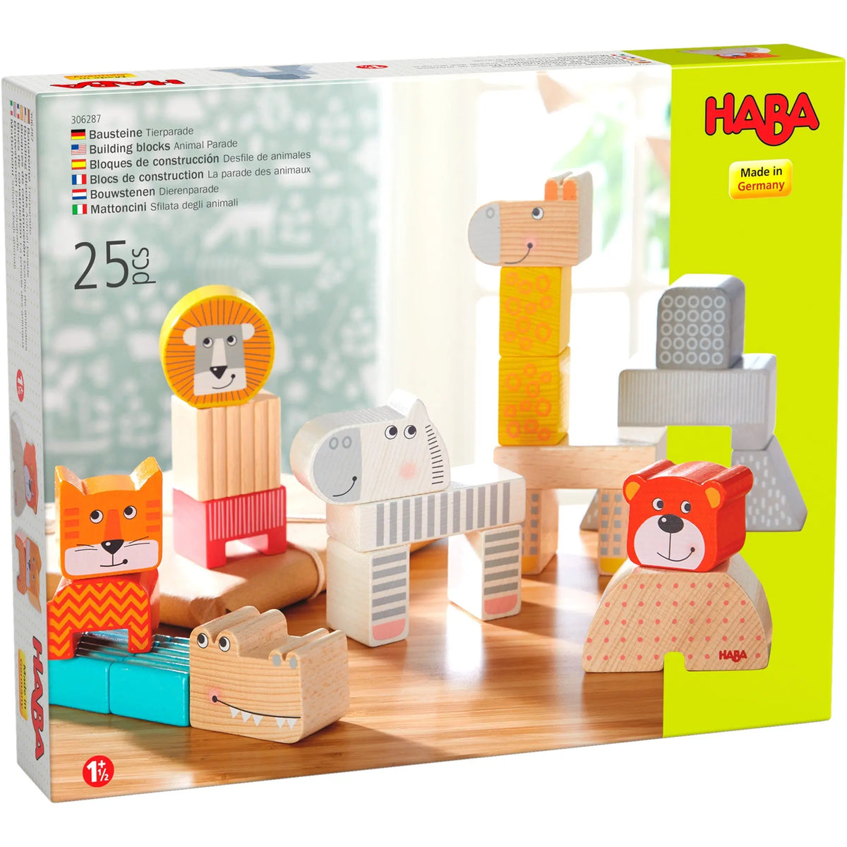 Animal Parade Blocks HABA USA Stacking & Sorting
