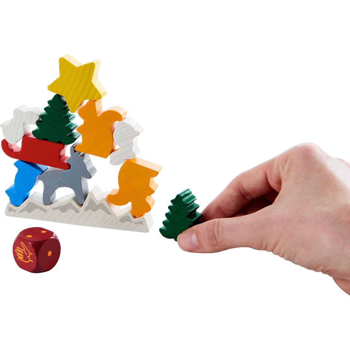 Animal Upon Animal Christmas Stacking Game - The Baby Penguin