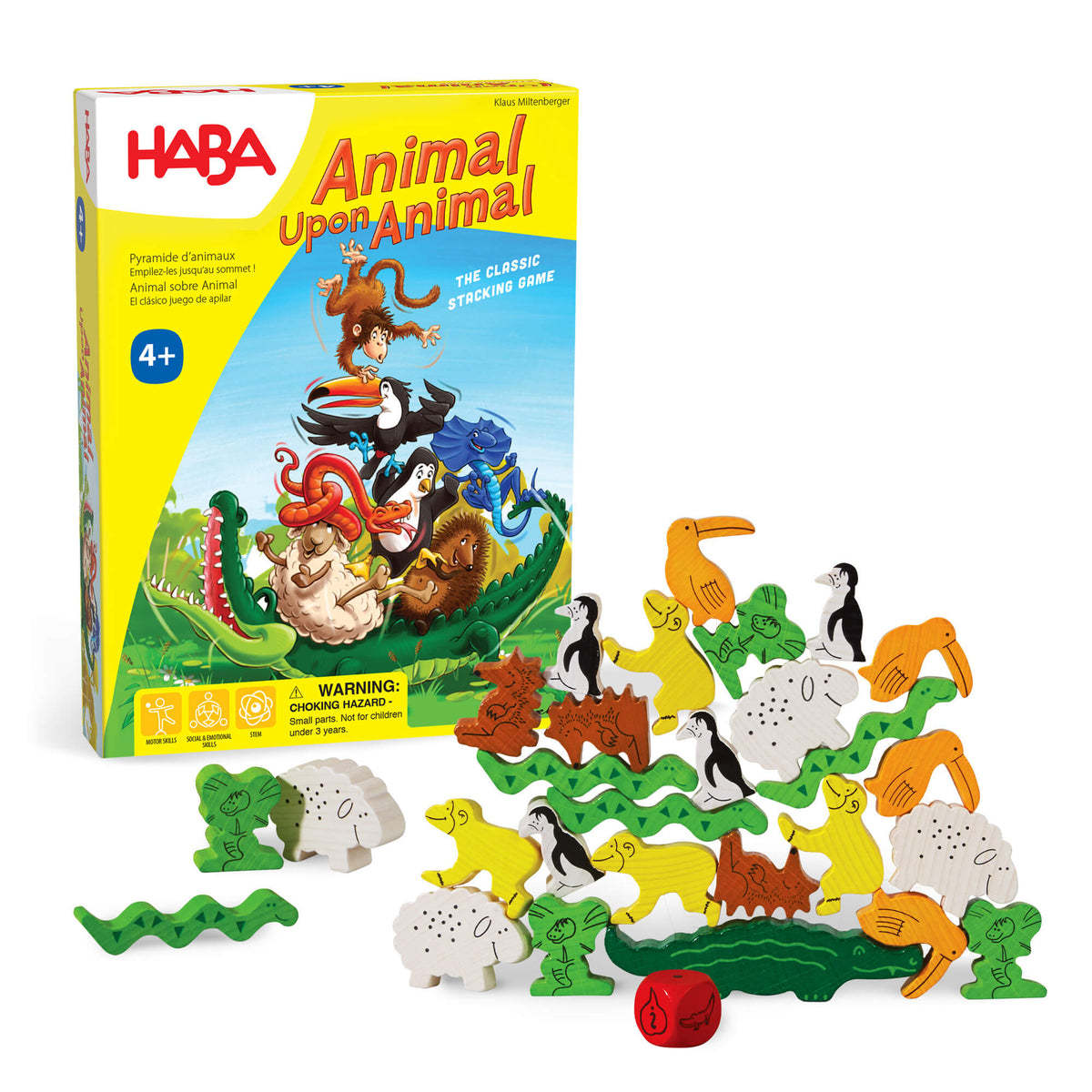 Animal Upon Animal Game - Compact Version - The Baby Penguin