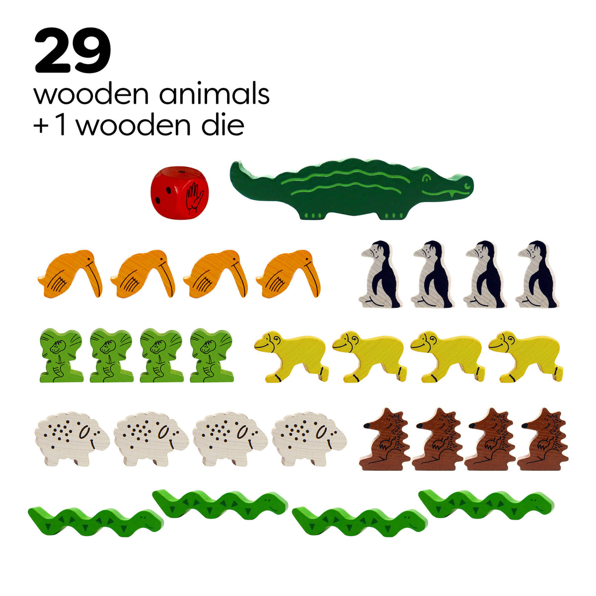 Animal Upon Animal Game - Compact Version - The Baby Penguin