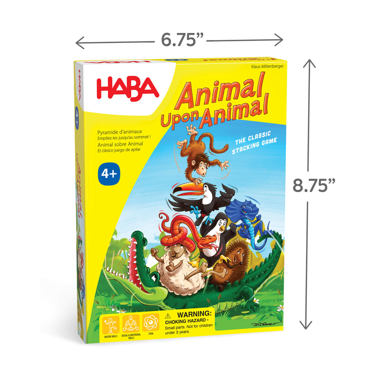 Animal Upon Animal Game - Compact Version - The Baby Penguin