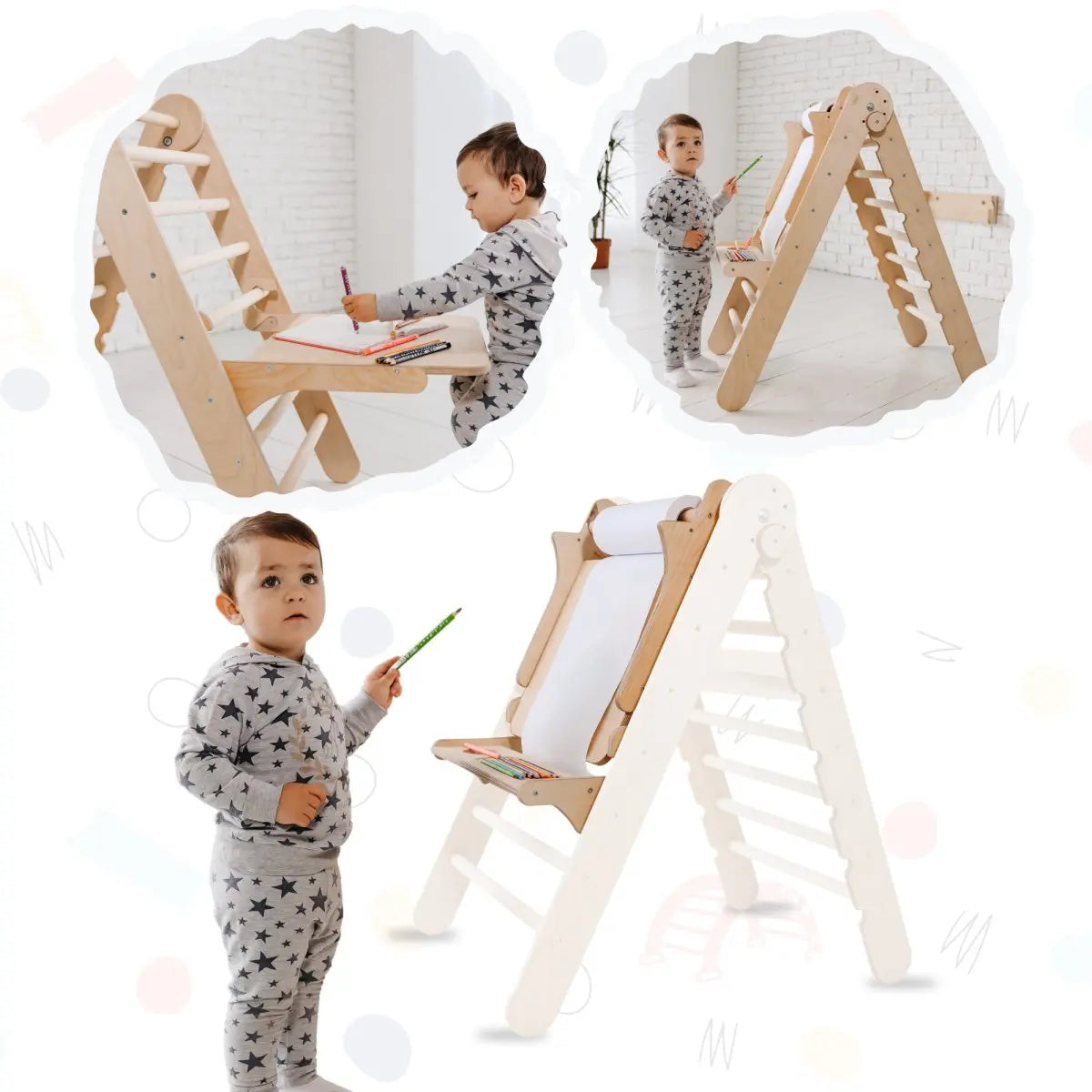 Art Addition to the Triangle Ladder - The Baby Penguin