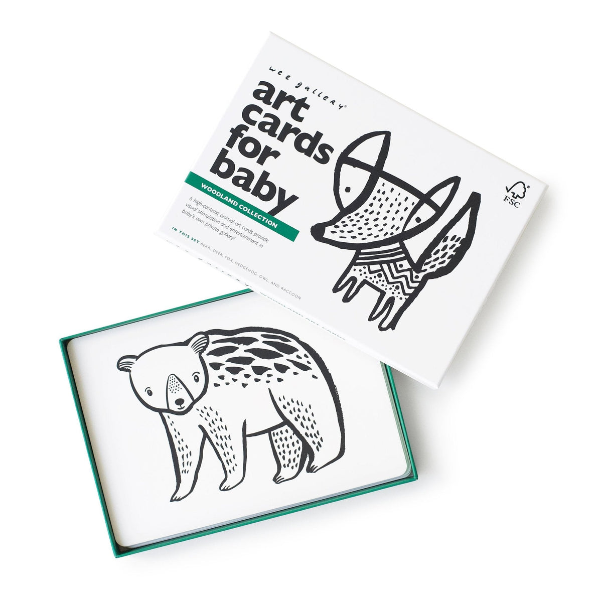 Art Cards for Baby - Woodland Collection - The Baby Penguin