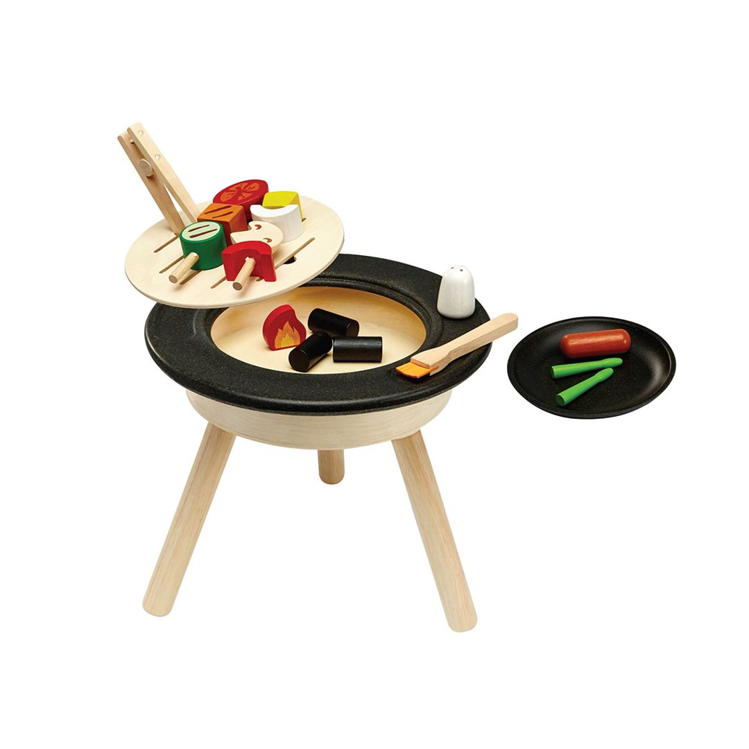 PlanToys Wooden BBQ Pretend Play Set