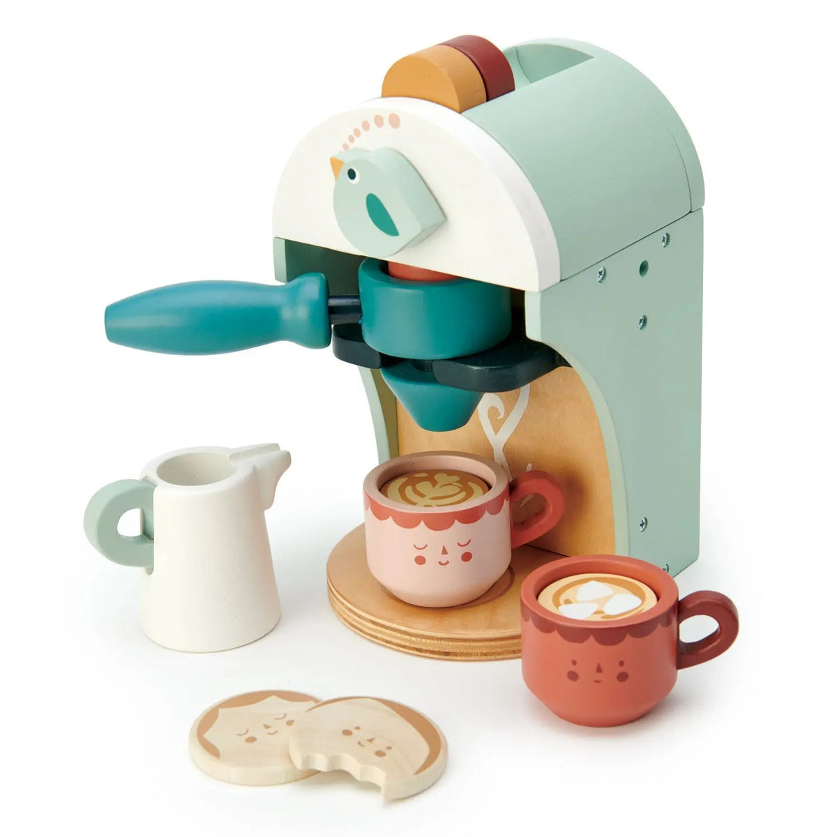 Tender Leaf Babyccino Maker Wooden Coffee Play Set