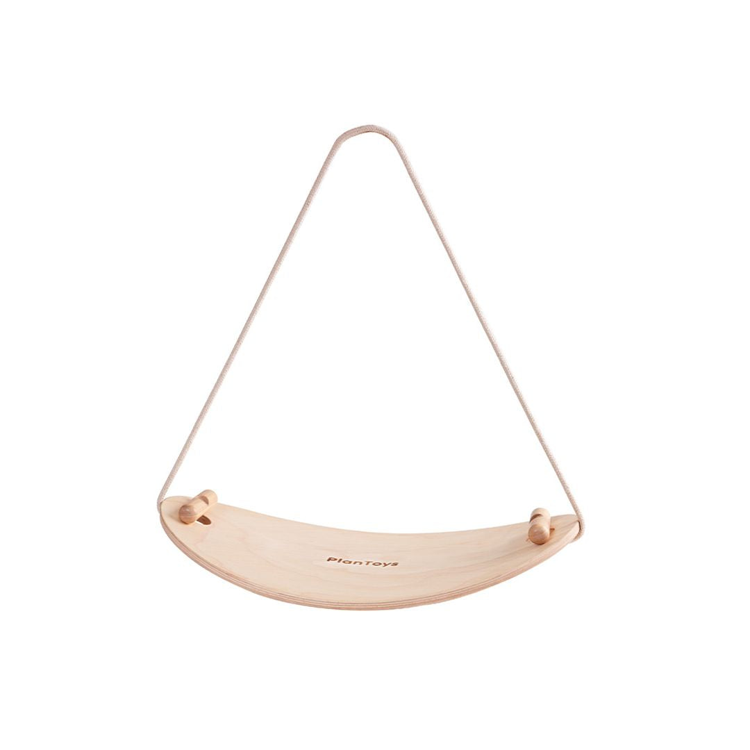 PlanToys Wooden Balance Board with Rope