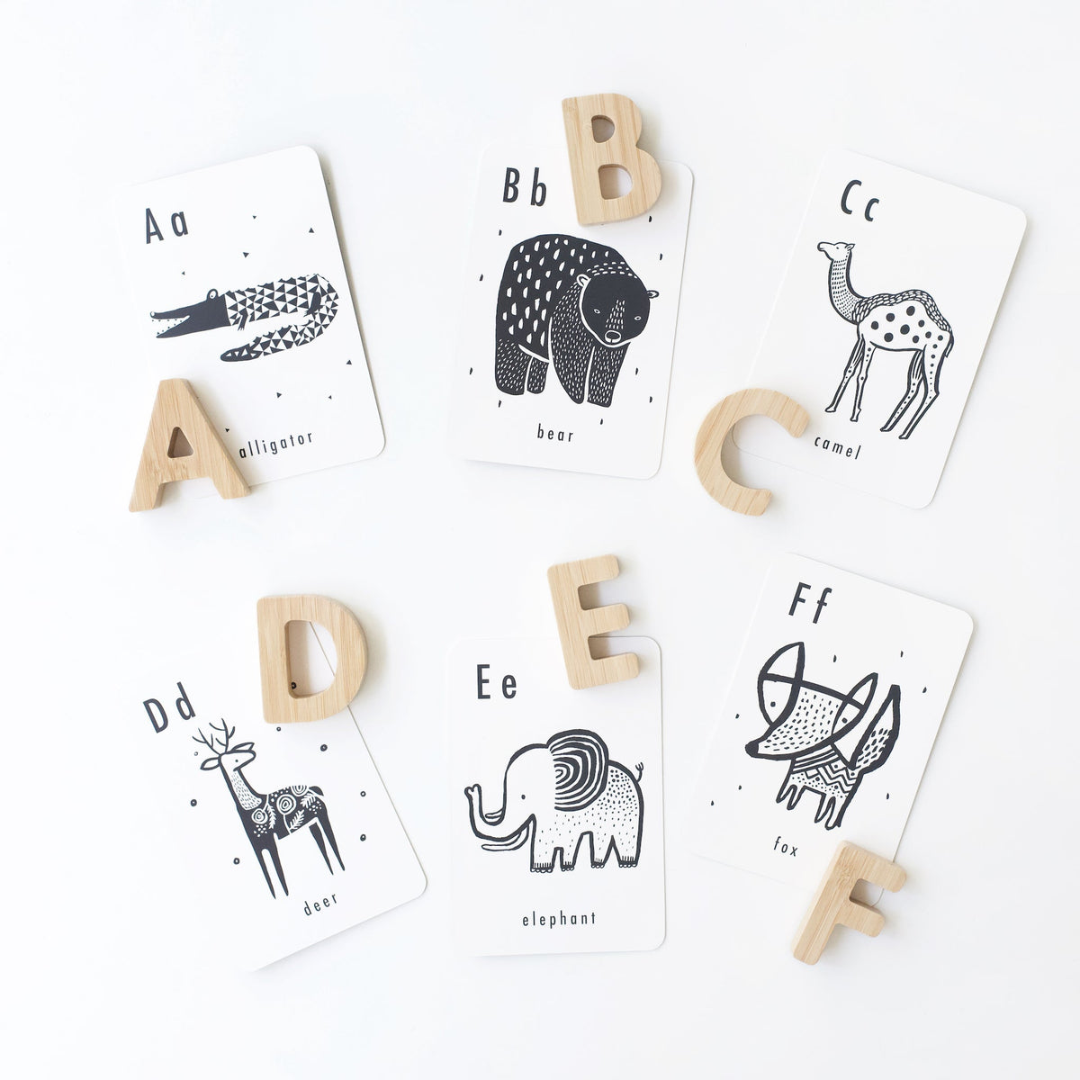 Bamboo Alphabet - The Baby Penguin