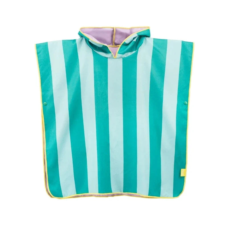 Beach Poncho – Quick-Drying Microfiber Kids Towel - The Baby Penguin