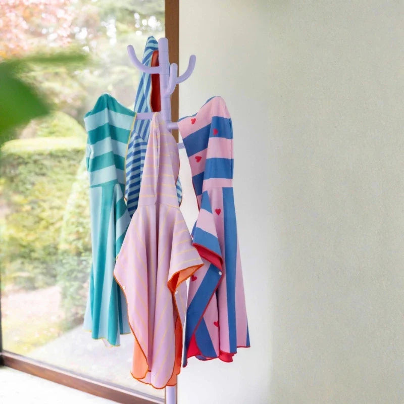 Beach Poncho – Quick-Drying Microfiber Kids Towel - The Baby Penguin