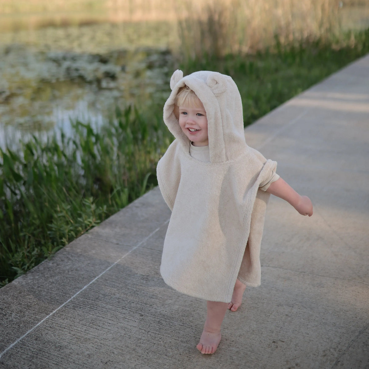 Bear Poncho Towel | Hooded Towel | The Baby Penguin