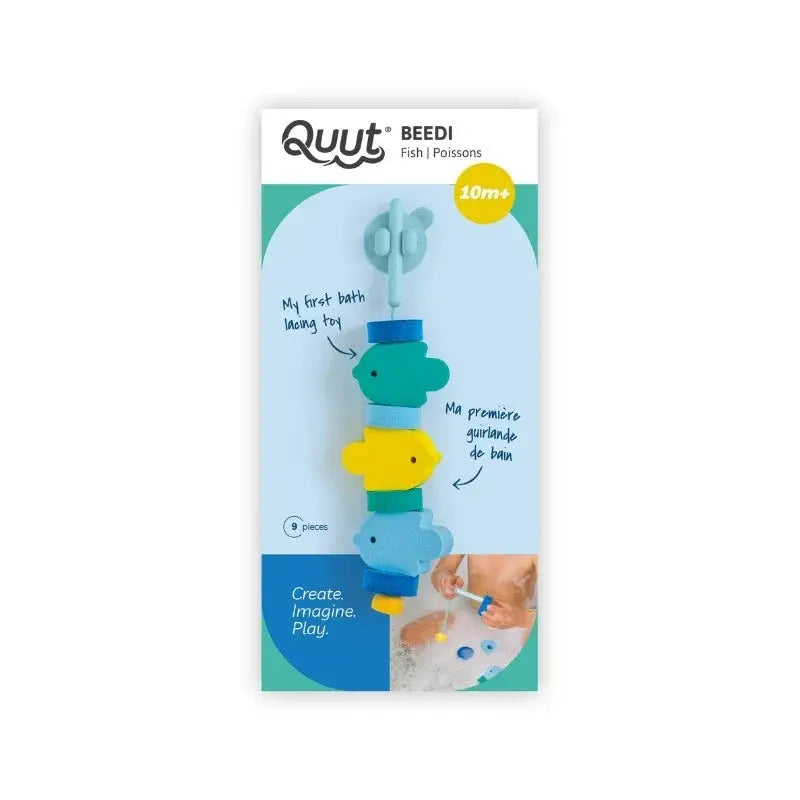 Beedi Fish – Soft EVA Foam Lacing Beads for Toddlers | | The Baby Penguin