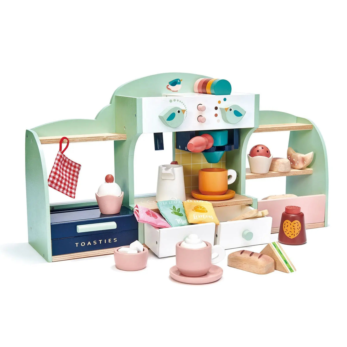 Tender Leaf Bird's Nest Café Wooden Coffee Shop Play Set