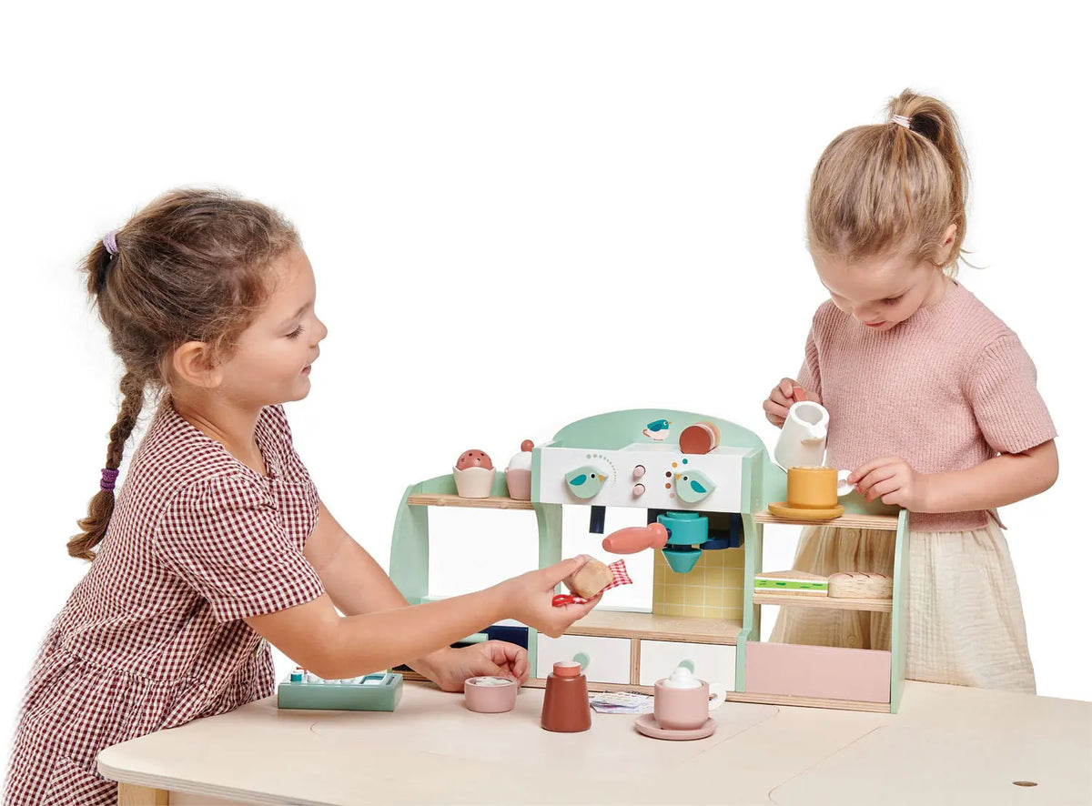 Tender Leaf Bird's Nest Café Wooden Coffee Shop Play Set