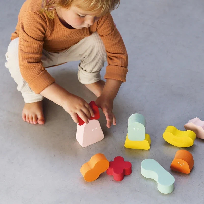 Blokki – Soft, Foam Stacking Blocks for Toddlers and Kids - The Baby Penguin