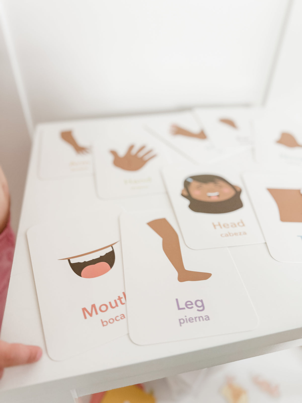Body Parts Flashcards - The Baby Penguin