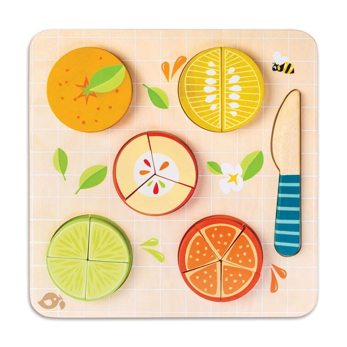 Tender Leaf Bright Minds Wooden Math Toy Collection