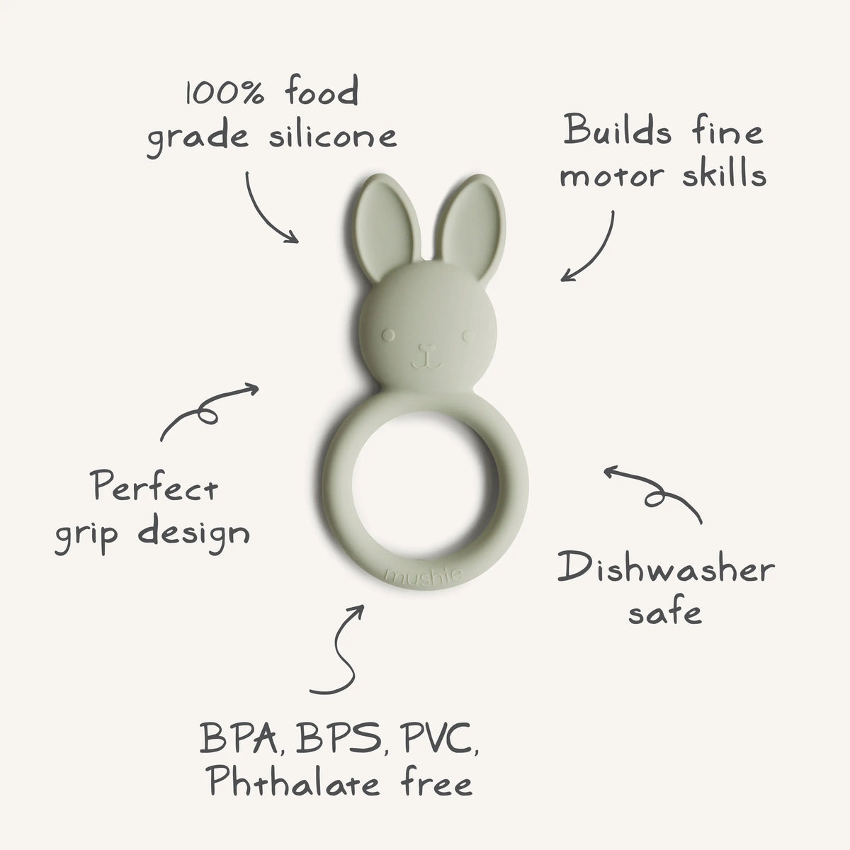 Bunny Teether | teether | The Baby Penguin