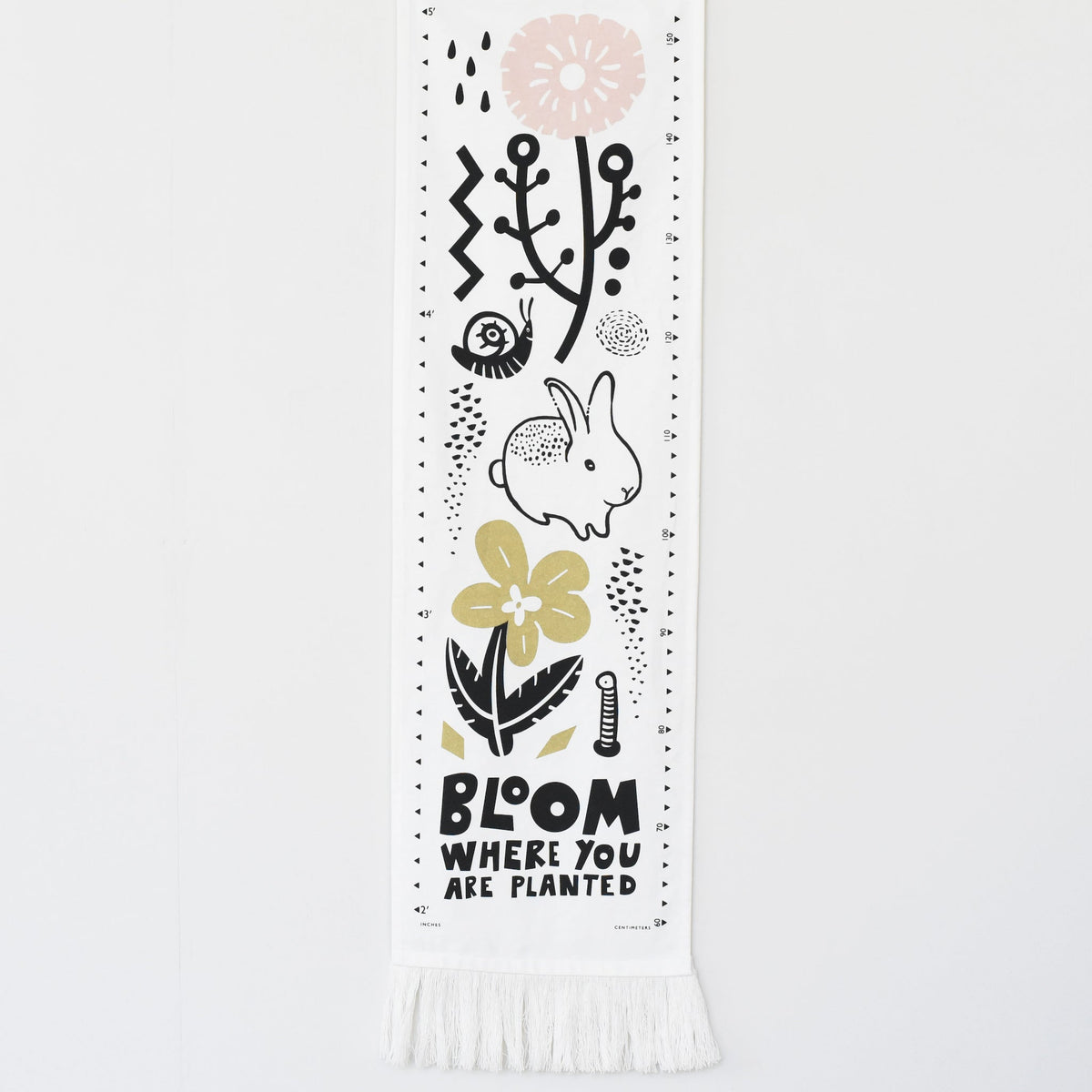Canvas Growth Chart - Bloom - The Baby Penguin