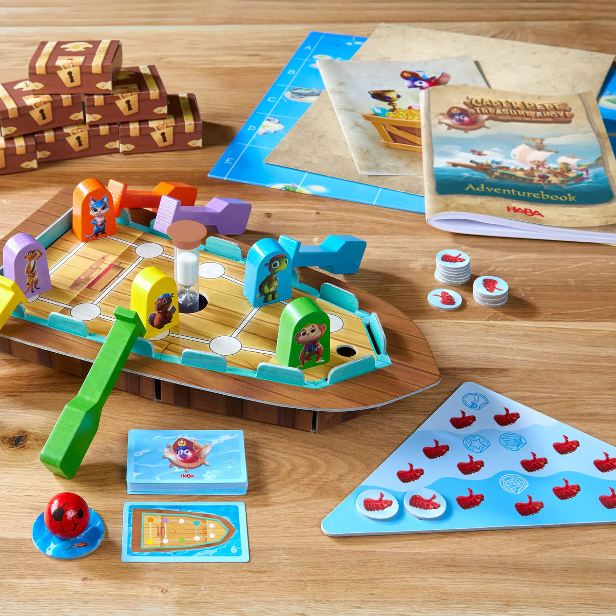 Capt'n Pepe: Treasure Ahoy! HABA USA Strategy Games