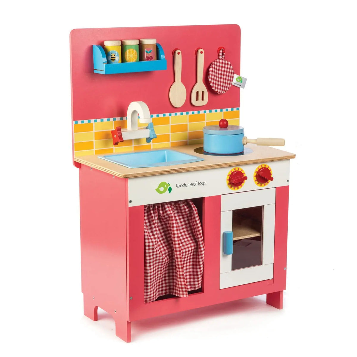 Tender Leaf Cherry Pie Wooden Play Kitchen