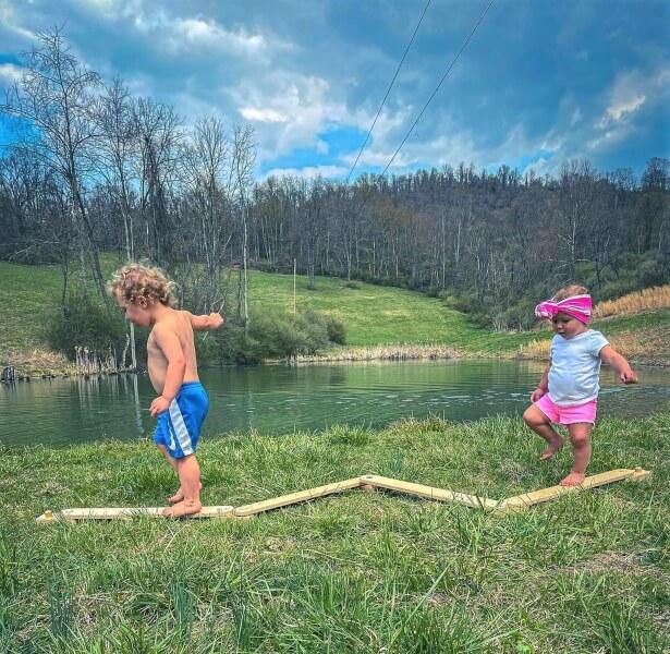 Child's Balance Beam - The Baby Penguin