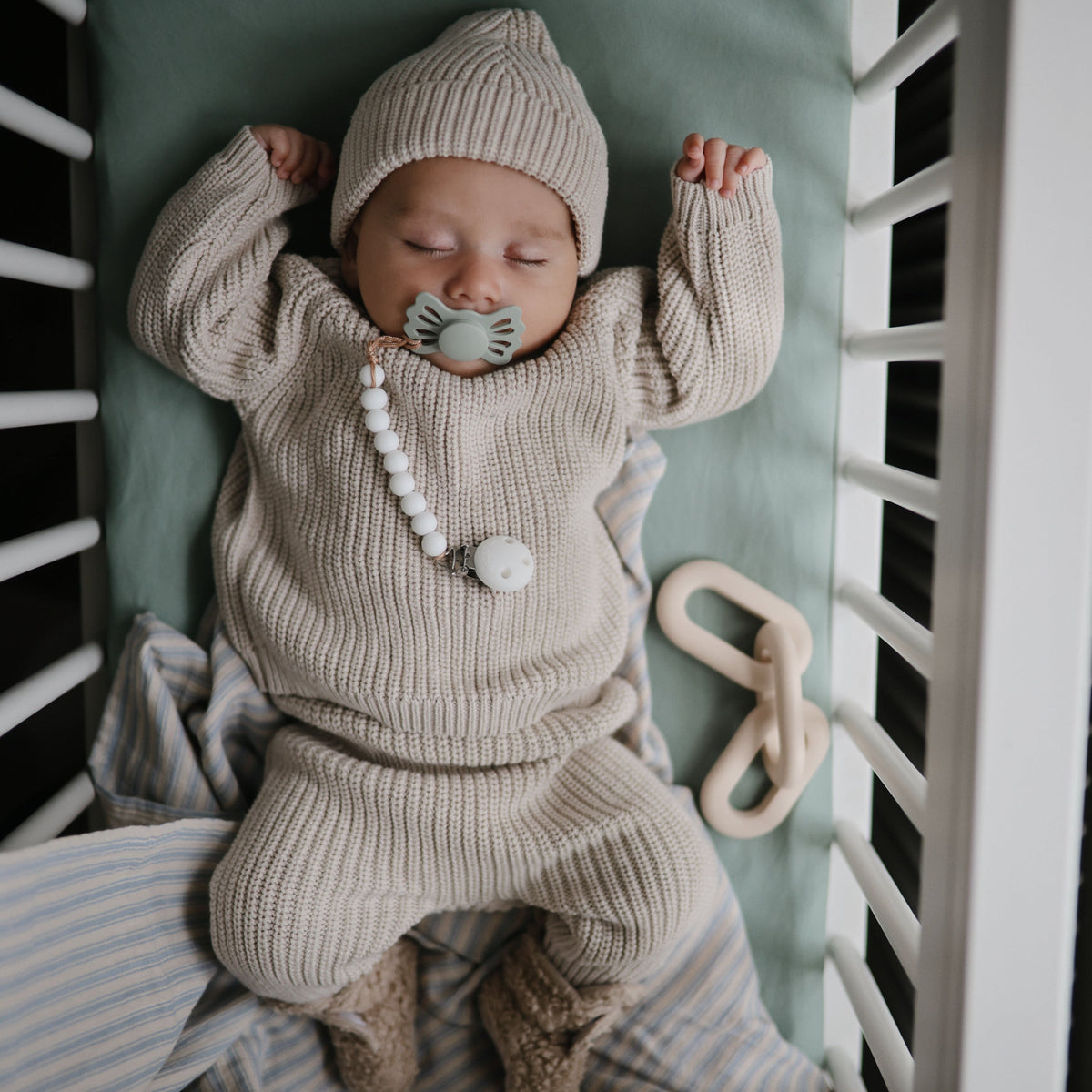 Chunky Knit Beanie - The Baby Penguin