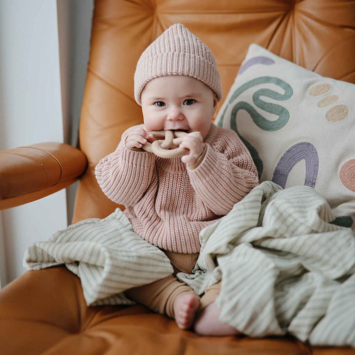 Chunky Knit Beanie - The Baby Penguin