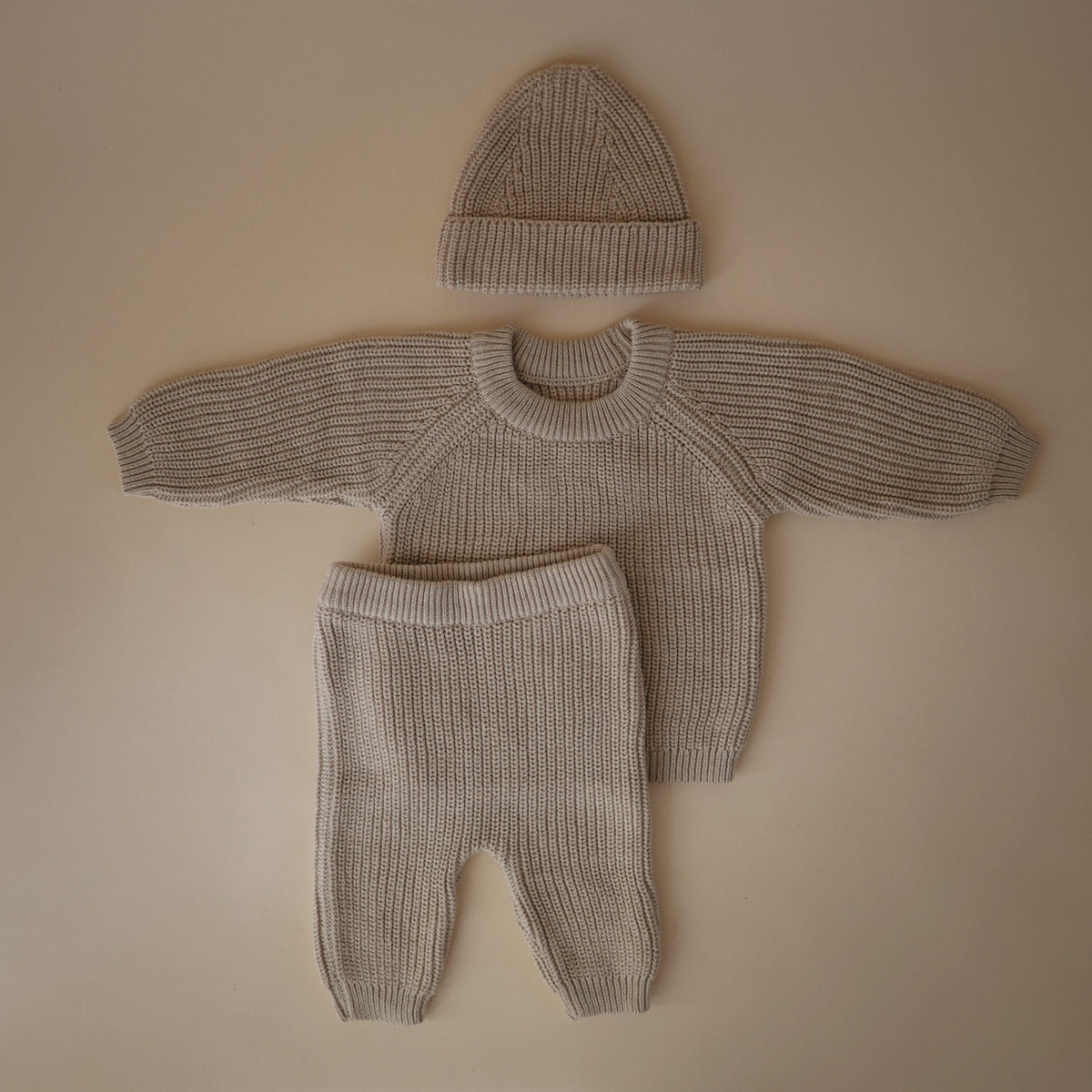 Chunky Knit Pants - The Baby Penguin