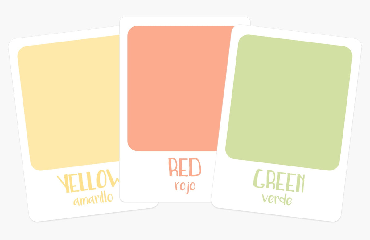 Color Sorting Flashcards - The Baby Penguin