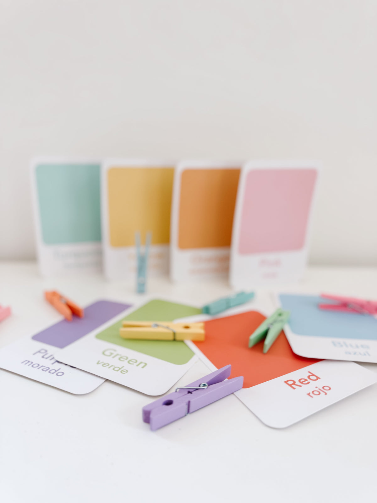 Color Sorting Flashcards - The Baby Penguin
