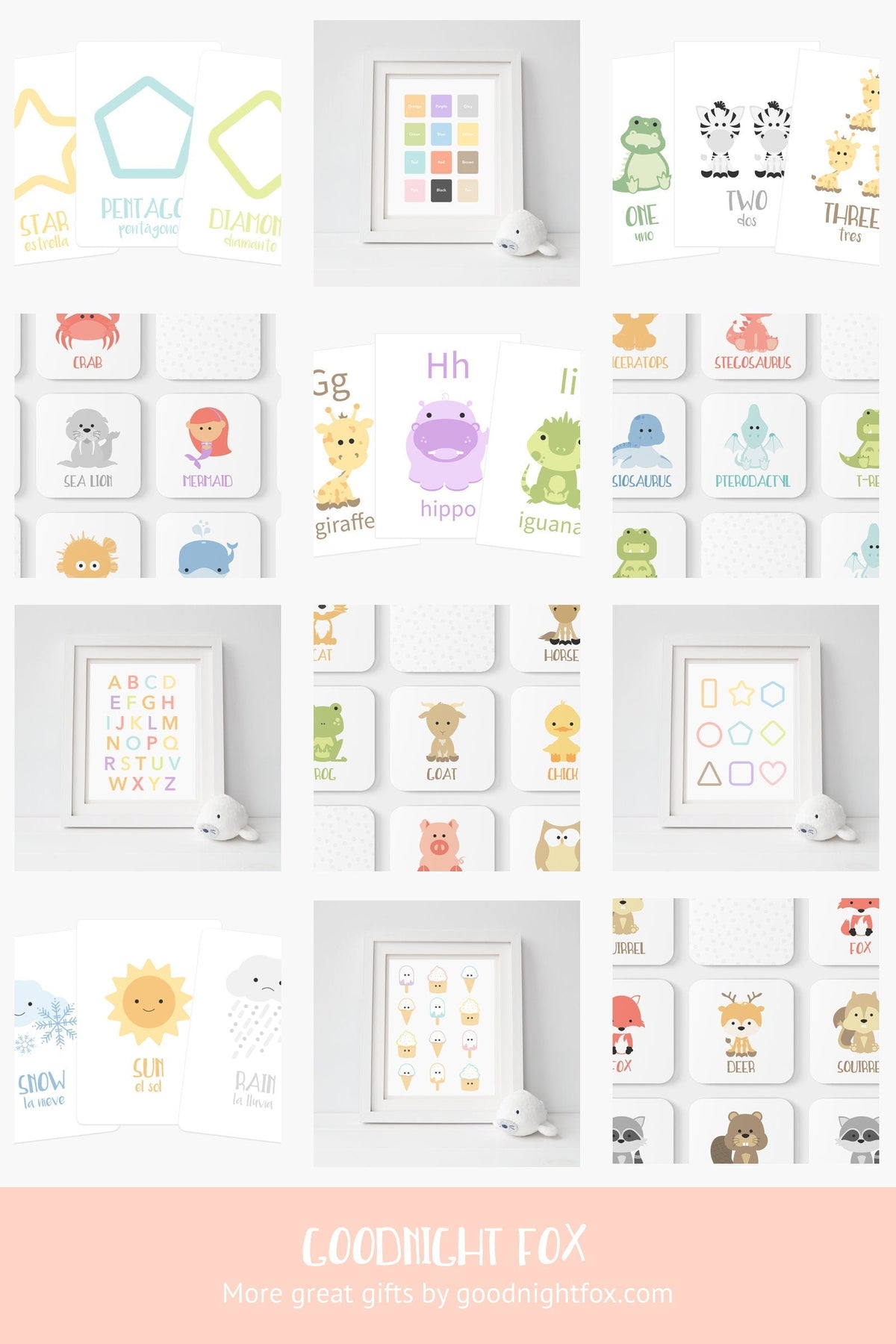 Counting Flashcards, Numbers 1 to 20 - The Baby Penguin