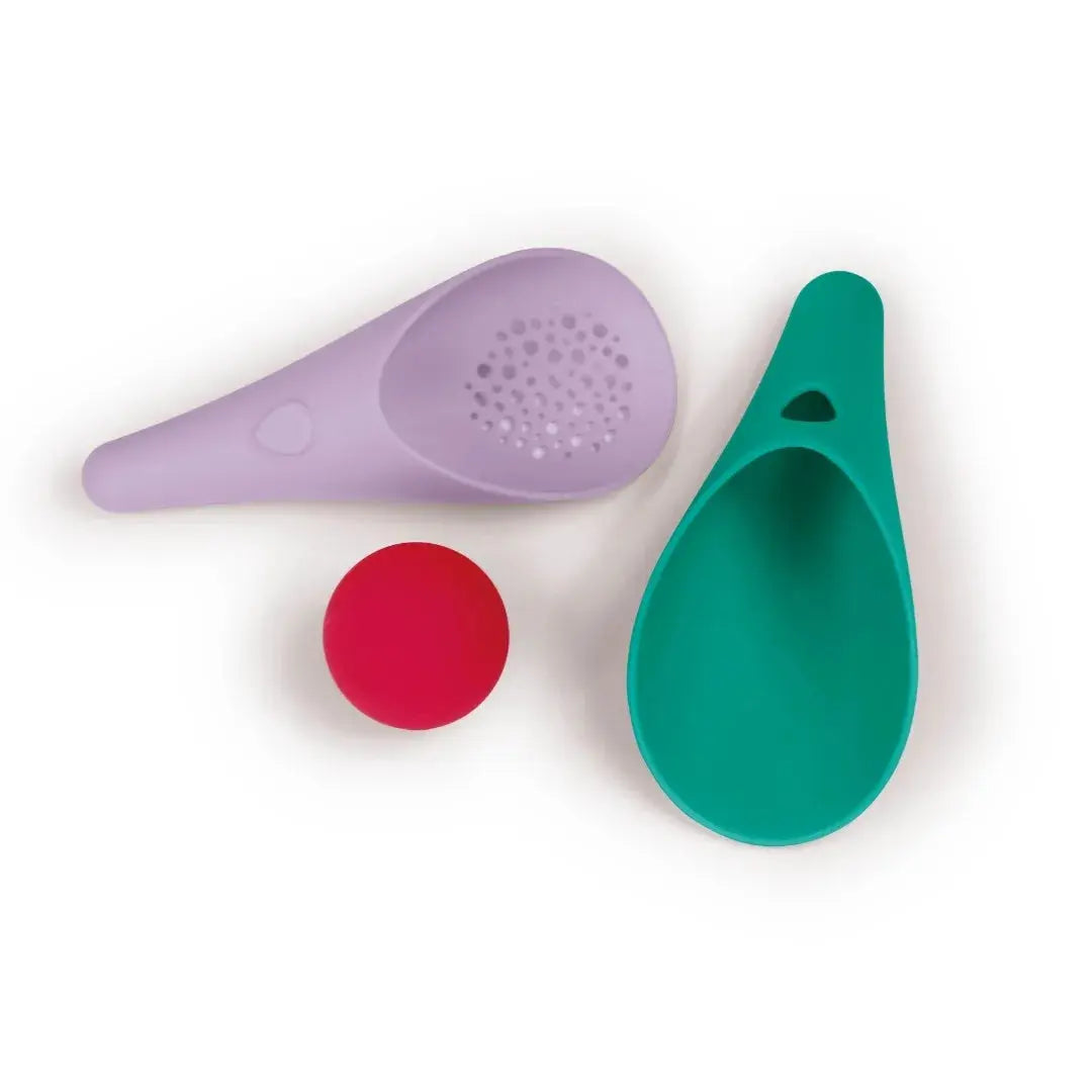 Cuppi All-in-One Sand & Water Toy – Shovel, Sieve, and Ball for Kids | | The Baby Penguin