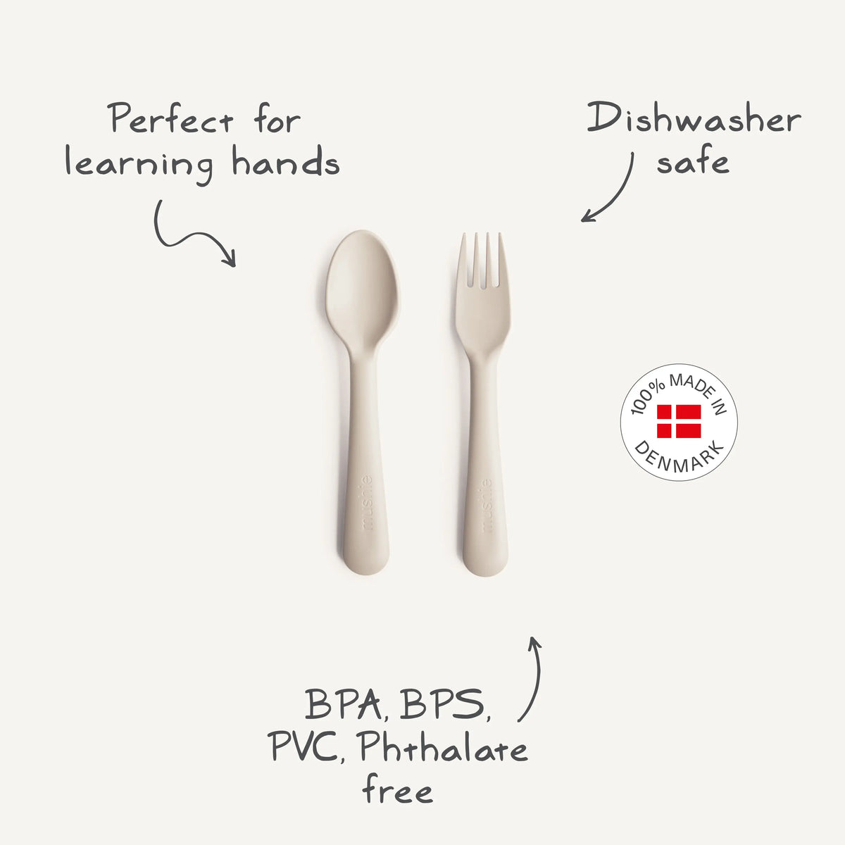 Dinnerware Fork and Spoon Set | Dinnerware | The Baby Penguin