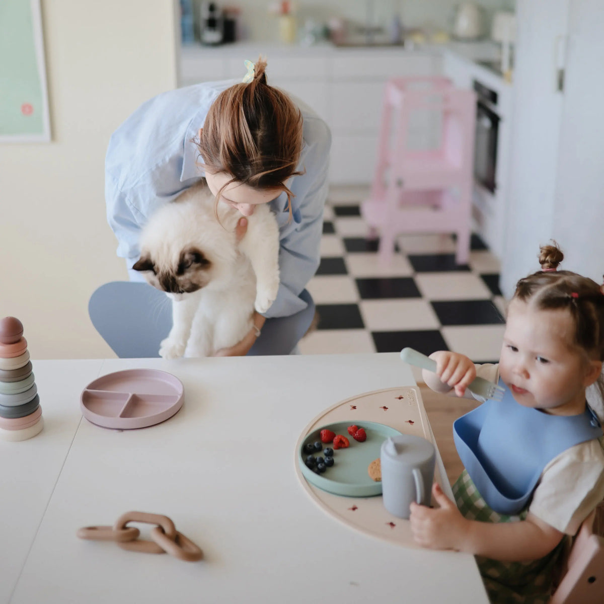 Dinnerware Fork and Spoon Set | Dinnerware | The Baby Penguin