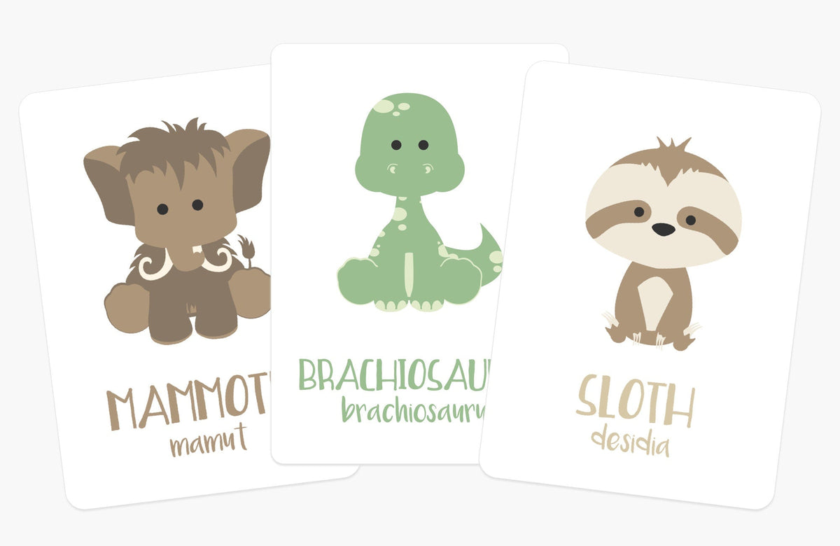 Dinosaur Flashcards - The Baby Penguin