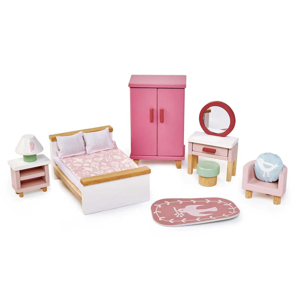 Tender Leaf Dollhouse Bedroom Furniture Set