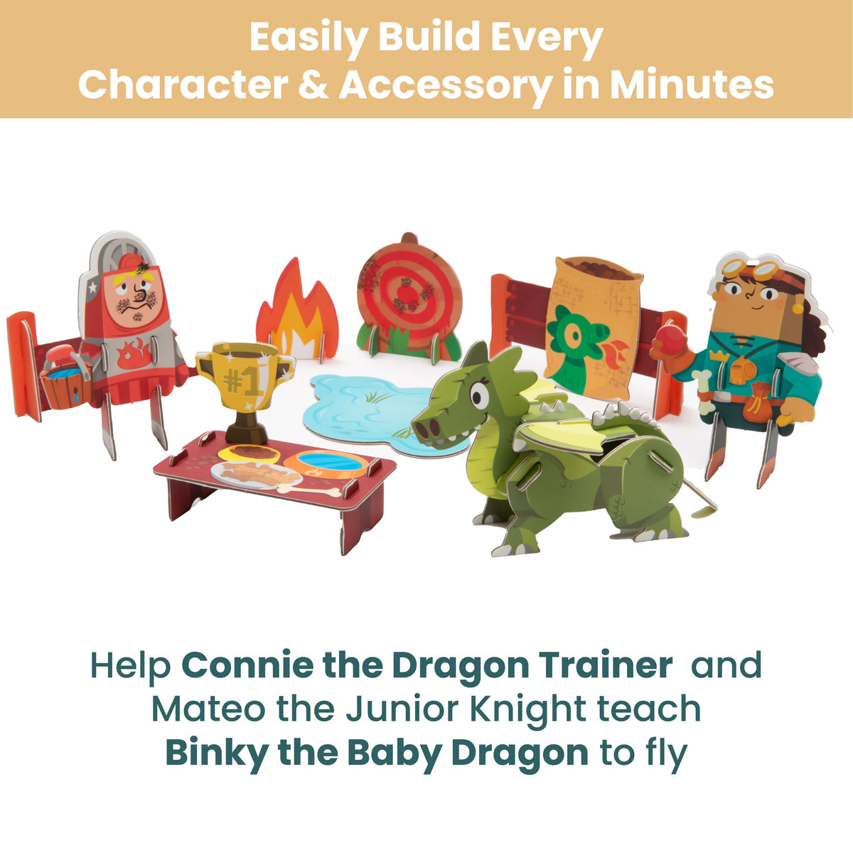 Ten-piece Curious Kingdom dragon training ground