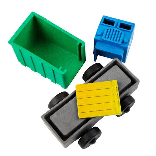 Luke's Toy Factory Recycling Truck – 4-Piece Puzzle by Luke's Toy Factory – product image 2
